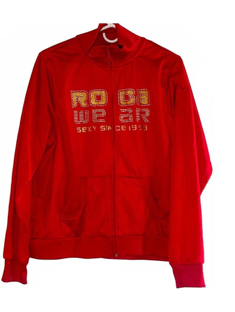 ROCAWEAR zip up track jacket size 1X